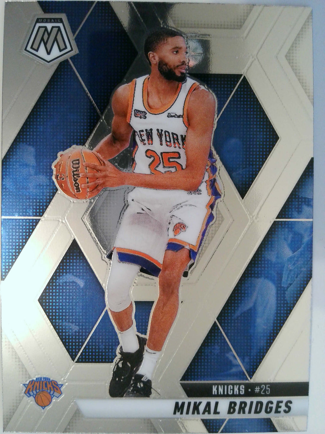 2024-25 Panini Mosaic Basketball Mikal Bridges #41
