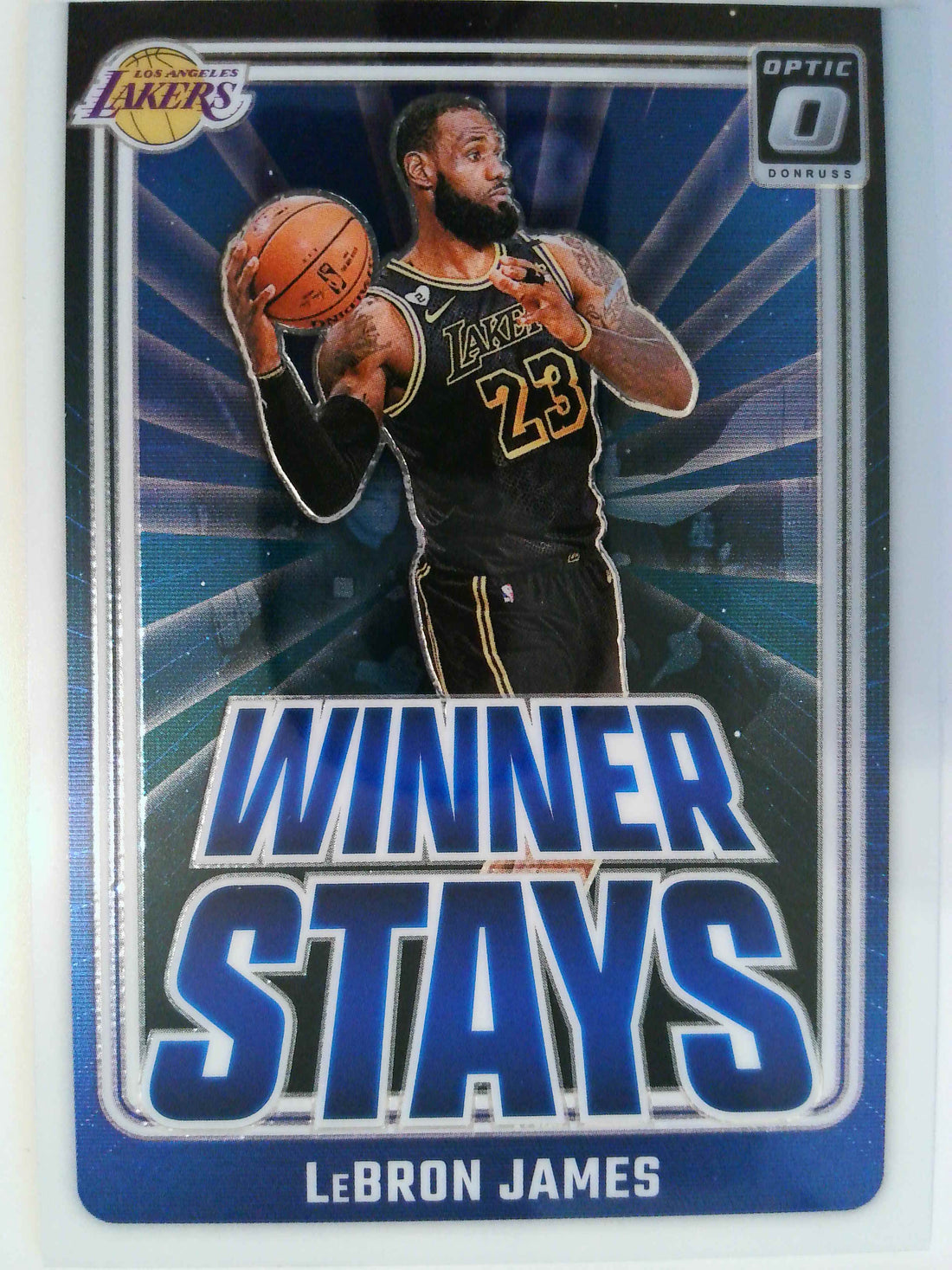 2024-25 Donruss Optic Basketball Winner Stays LeBron James #1