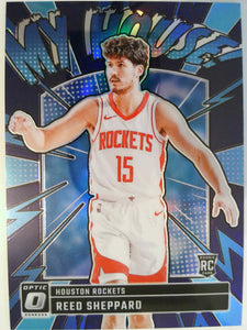 2024-25 Donruss Optic Basketball My House Purple Reed Sheppard #18