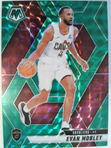 2024-25 Panini Mosaic Basketball Green Mosaic Evan Mobley #133
