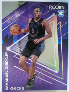 2020-21 Panini Recon Basketball Immanuel Quickley #38 Rookie
