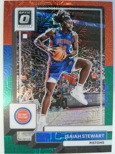 2022-23 Donruss Optic Basketball Choice Red & Green Isaiah Stewart #77
