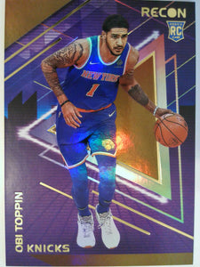 2020-21 Panini Recon Basketball Holo Bronze Obi Toppin #166