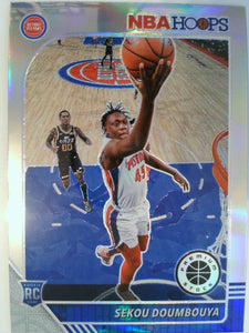 2019-20 Hoops Premium Stock Basketball Prizms Silver Sekou Doumbouya #212 Rookie