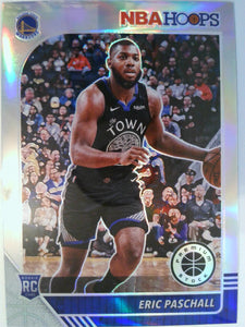 2019-20 Hoops Premium Stock Basketball Prizms Silver Eric Paschall #230 Rookie