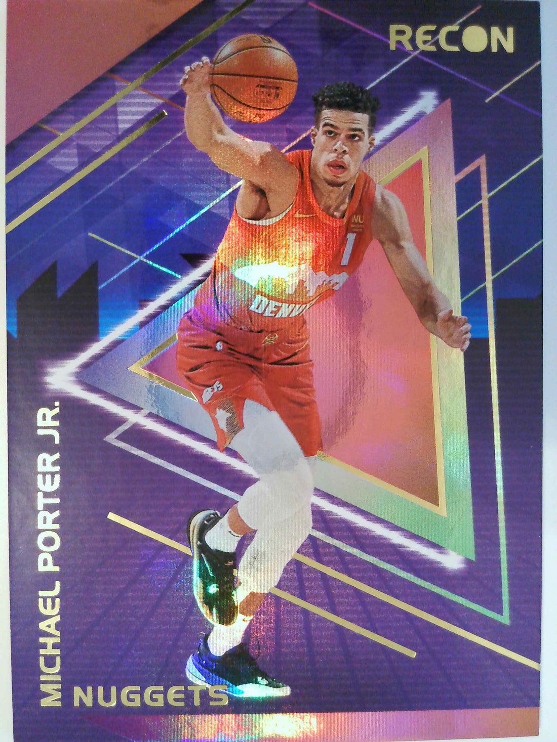 2020-21 Panini Recon Basketball Holo Pink Michael Porter Jr. #112