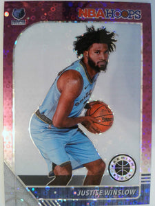 2019-20 Hoops Premium Stock Basketball Prizms Purple Disco Justise Winslow #100
