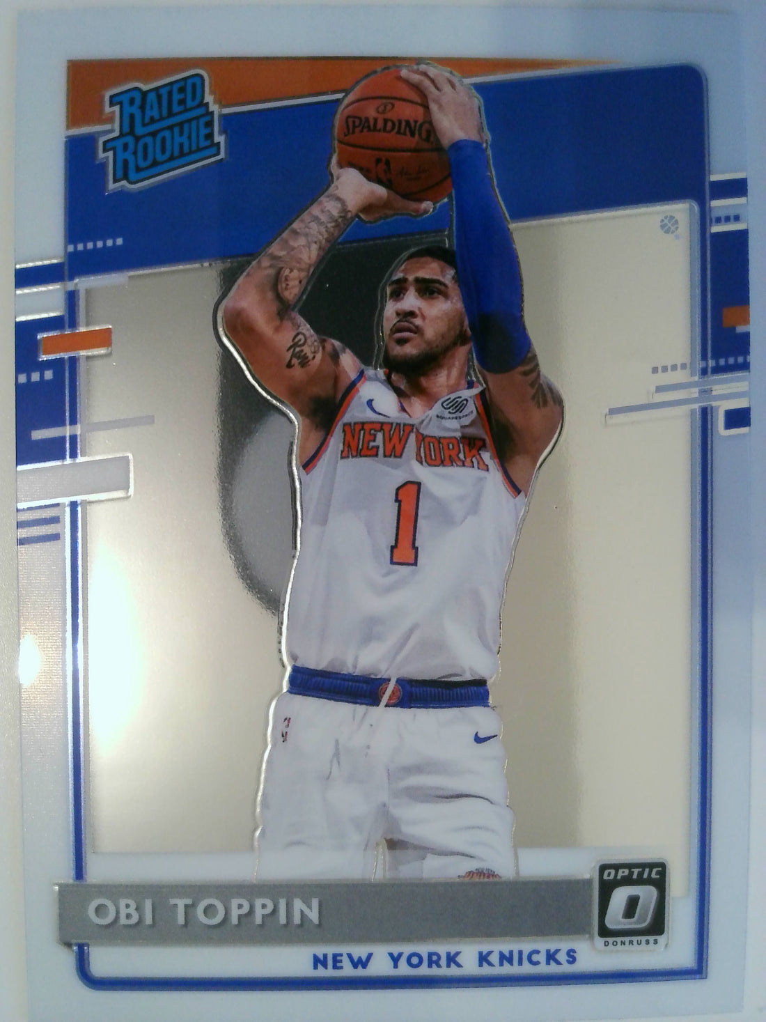 2020-21 Donruss Optic Basketball Obi Toppin #158 Rookie