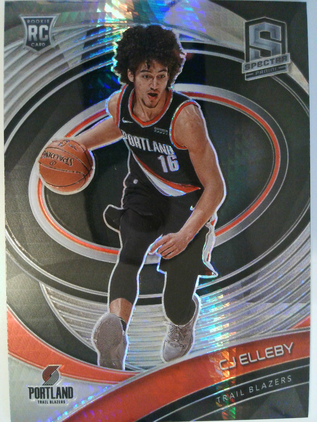 2020-21 Panini Spectra Basketball Silver CJ Elleby #125 Rookie