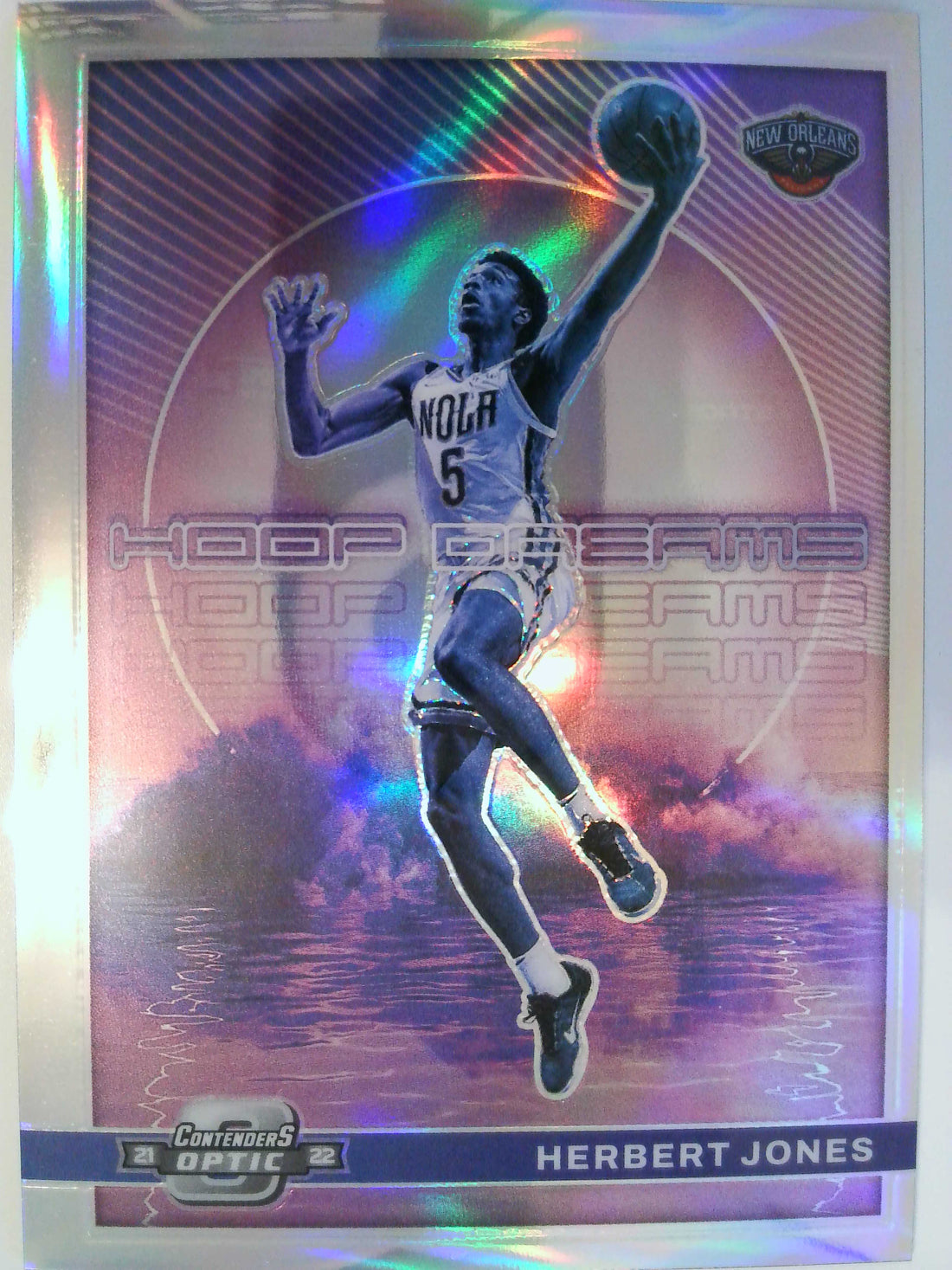 2021-22 Panini Contenders Optic Basketball Hoop Dreams Herbert Jones #21