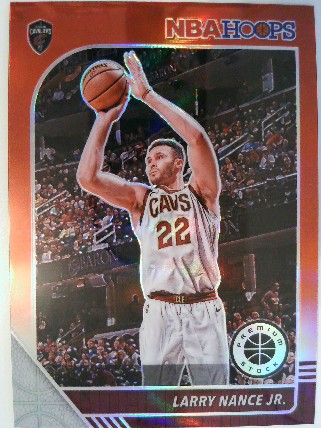 2019-20 Hoops Premium Stock Basketball Prizms Red Larry Nance Jr. #37