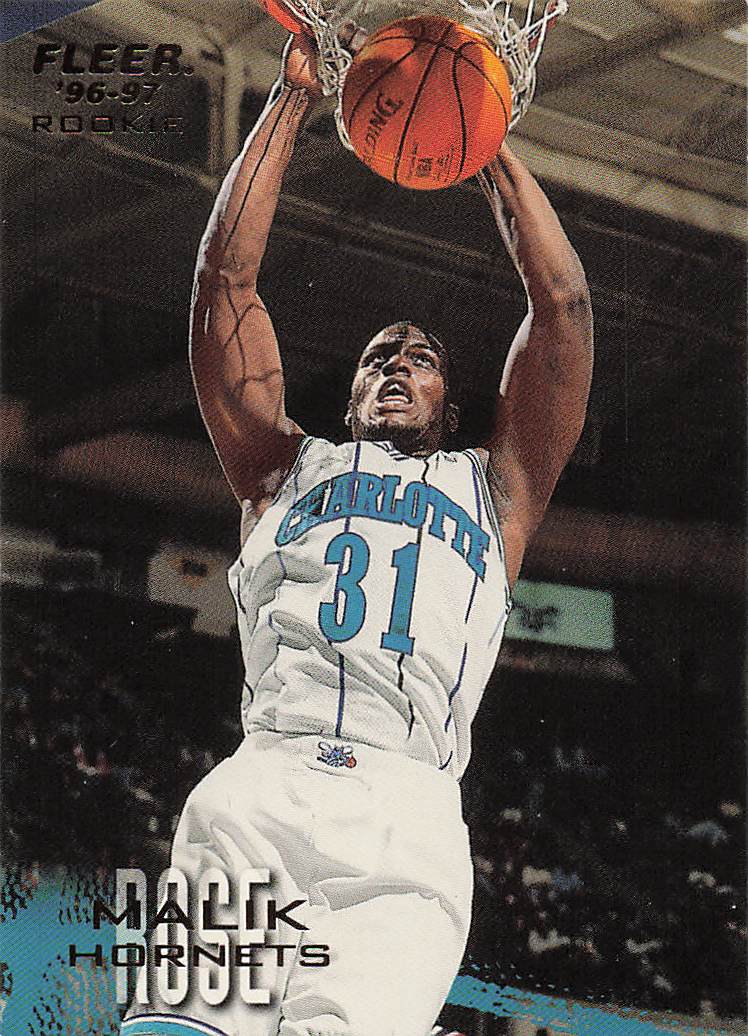 1996-97 Fleer European Basketball Malik Rose #193 Rookie