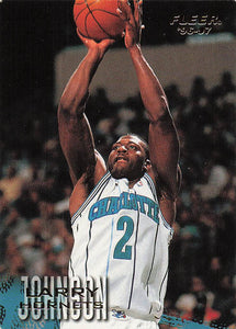 1996-97 Fleer Basketball Larry Johnson #11