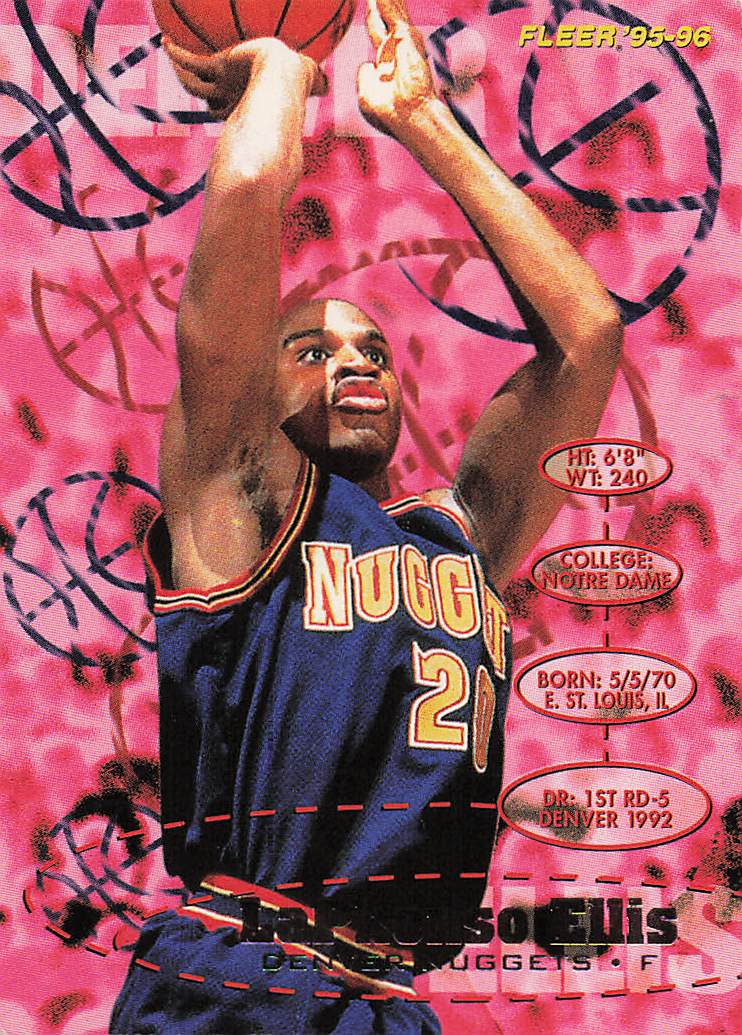 1995-96 Fleer European Basketball LaPhonso Ellis #43
