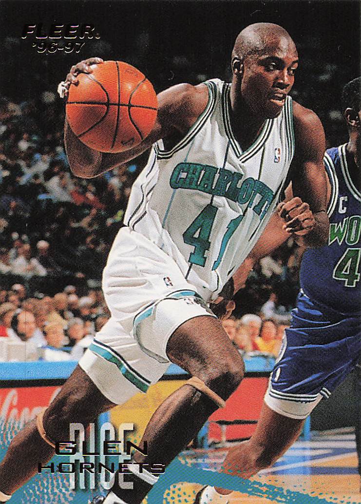 1996-97 Fleer Basketball Glen Rice #12