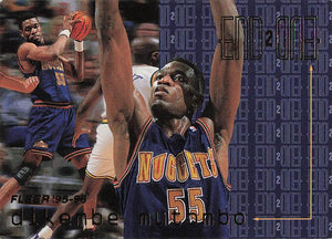 1995-96 Fleer European Basketball Dikembe Mutombo #481