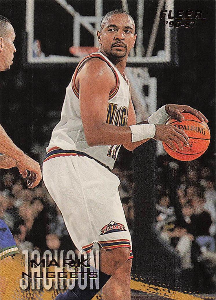 1996-97 Fleer Basketball Mark Jackson #176