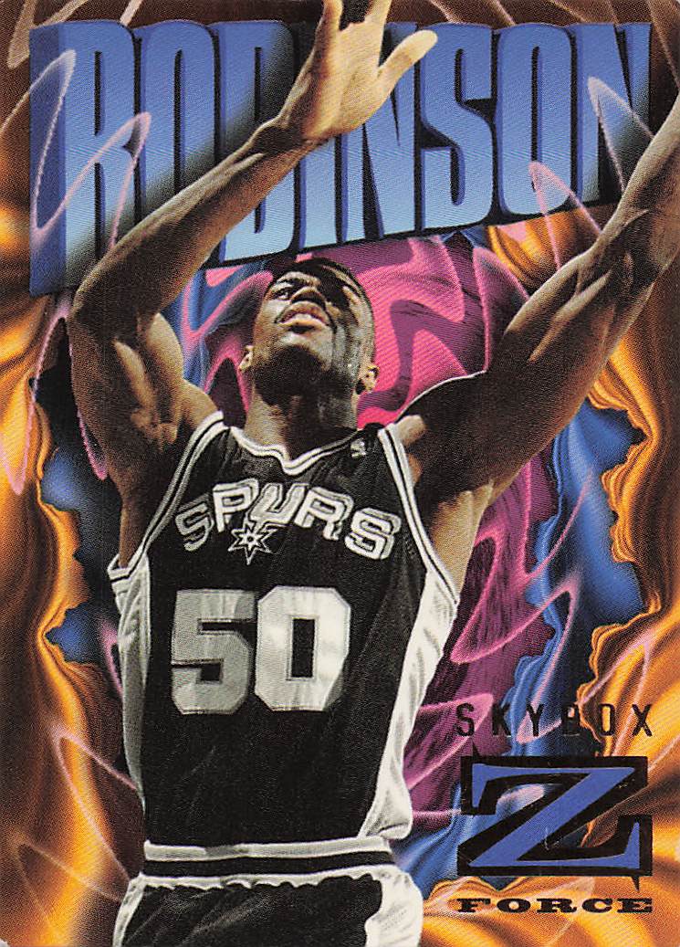 1996-97 SkyBox Z-Force Basketball David Robinson #81