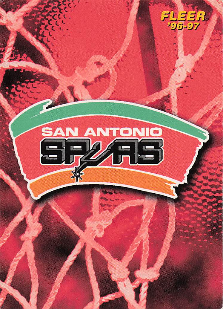 1996-97 Fleer European Basketball San Antonio Spurs #174