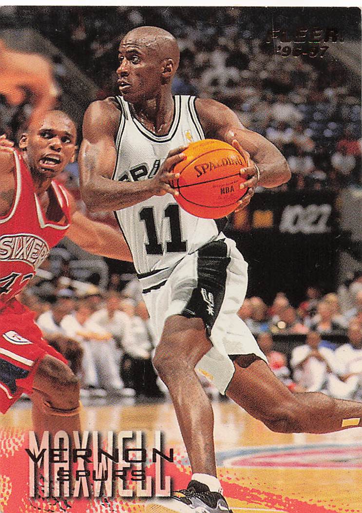 1996-97 Fleer Basketball Vernon Maxwell #248