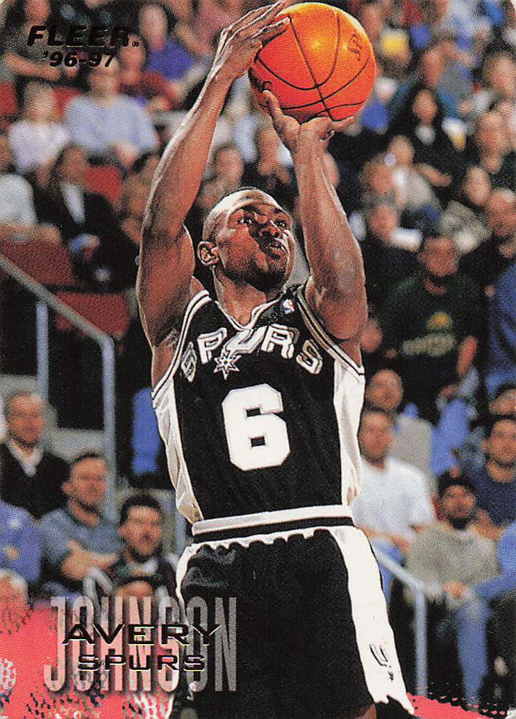 1996-97 Fleer European Basketball Avery Johnson #99