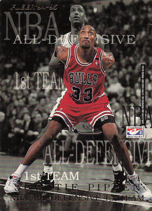 1994-95 Fleer European All-Defensive Scottie Pippen / Mookie Blaylock #NNO