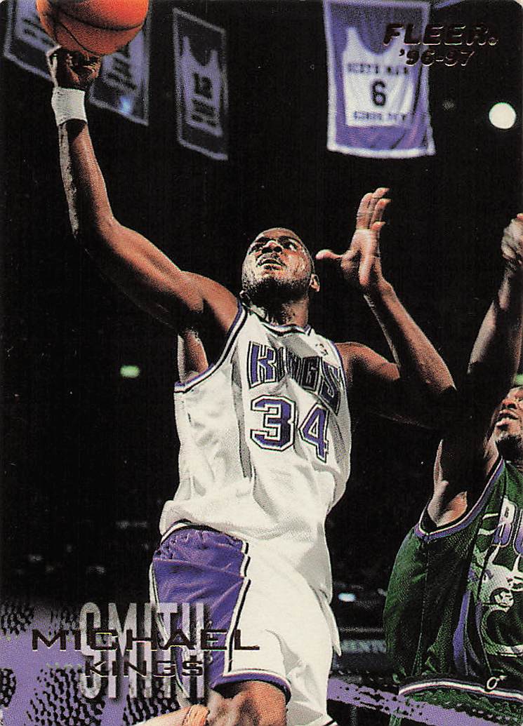 1996-97 Fleer Basketball Michael Smith #246