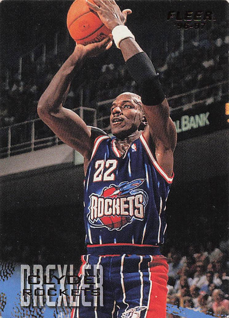 1996-97 Fleer European Basketball Clyde Drexler #40