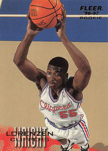 1996-97 Fleer Basketball Lorenzen Wright #202 Rookie