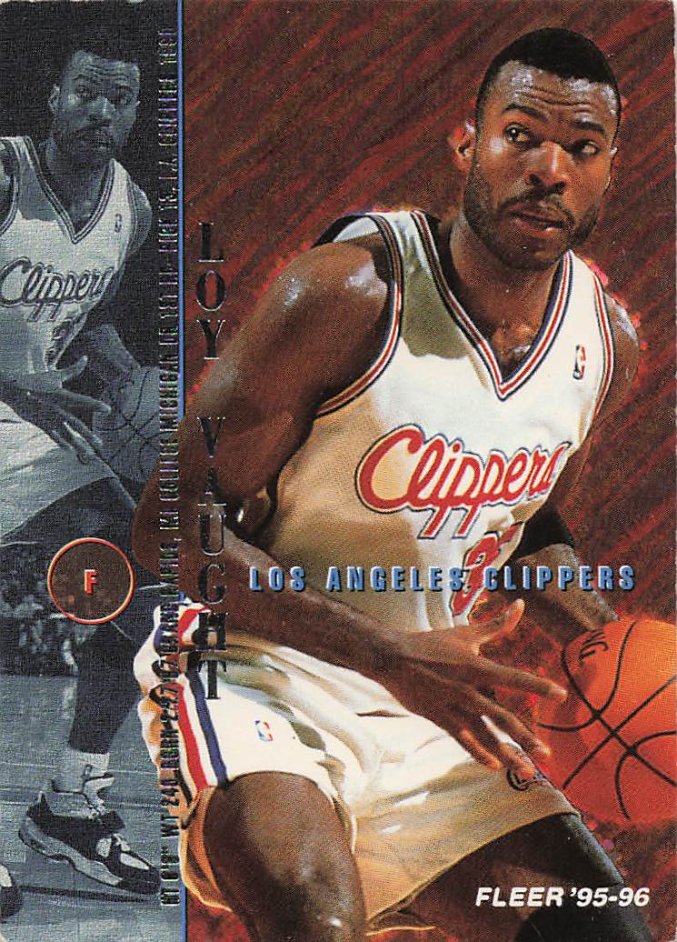 1995-96 Fleer Basketball Loy Vaught #85