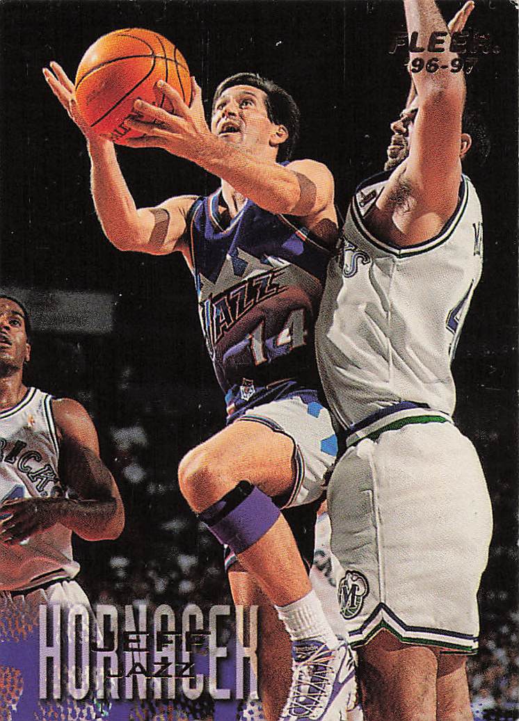 1996-97 Fleer Basketball Jeff Hornacek #258
