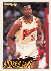 1994-95 Fleer European Basketball Andrew Lang #6