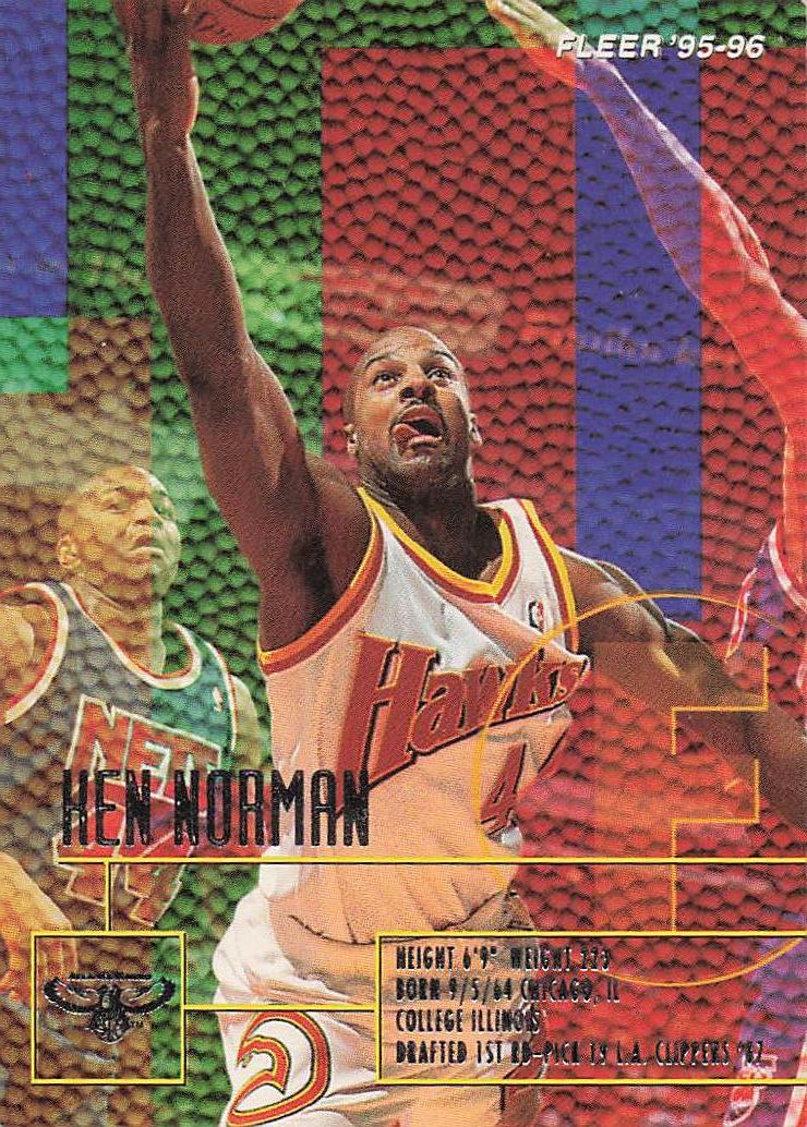 1995-96 Fleer European Basketball Ken Norman #6