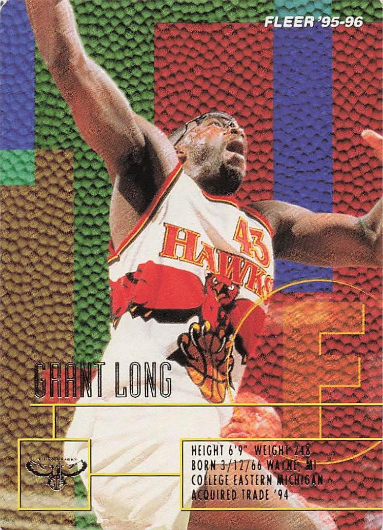 1995-96 Fleer Basketball Grant Long #203