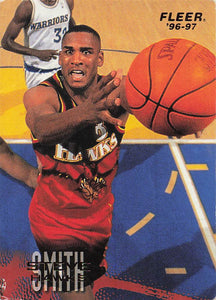 1996-97 Fleer Basketball Steve Smith #5