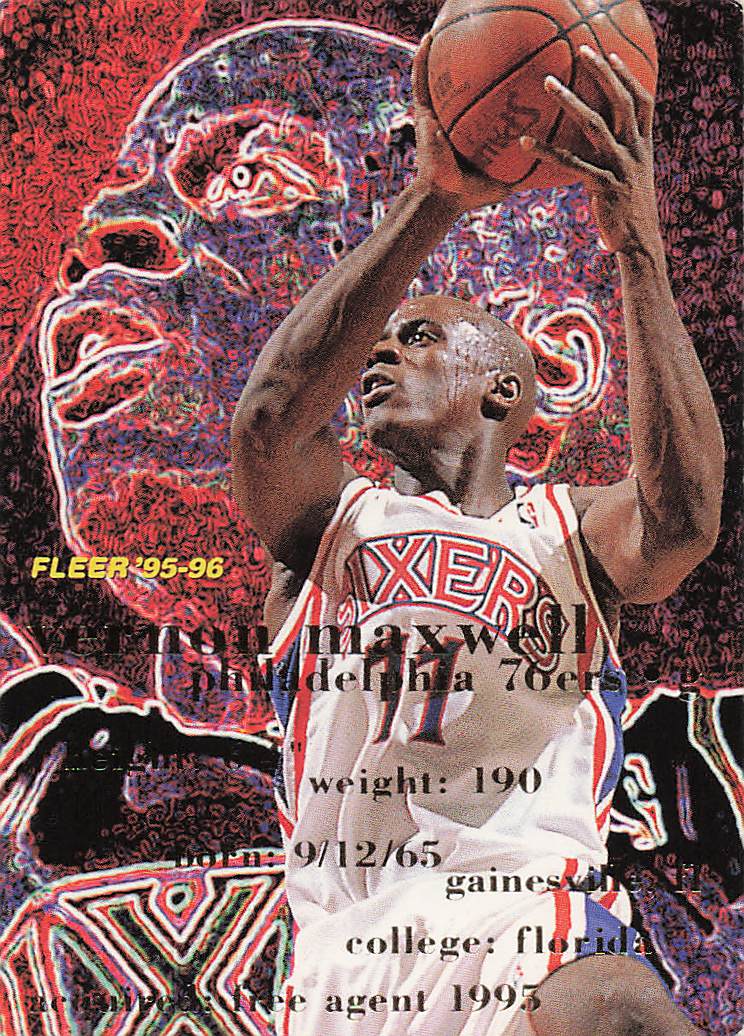 1995-96 Fleer European Basketball Vernon Maxwell #314