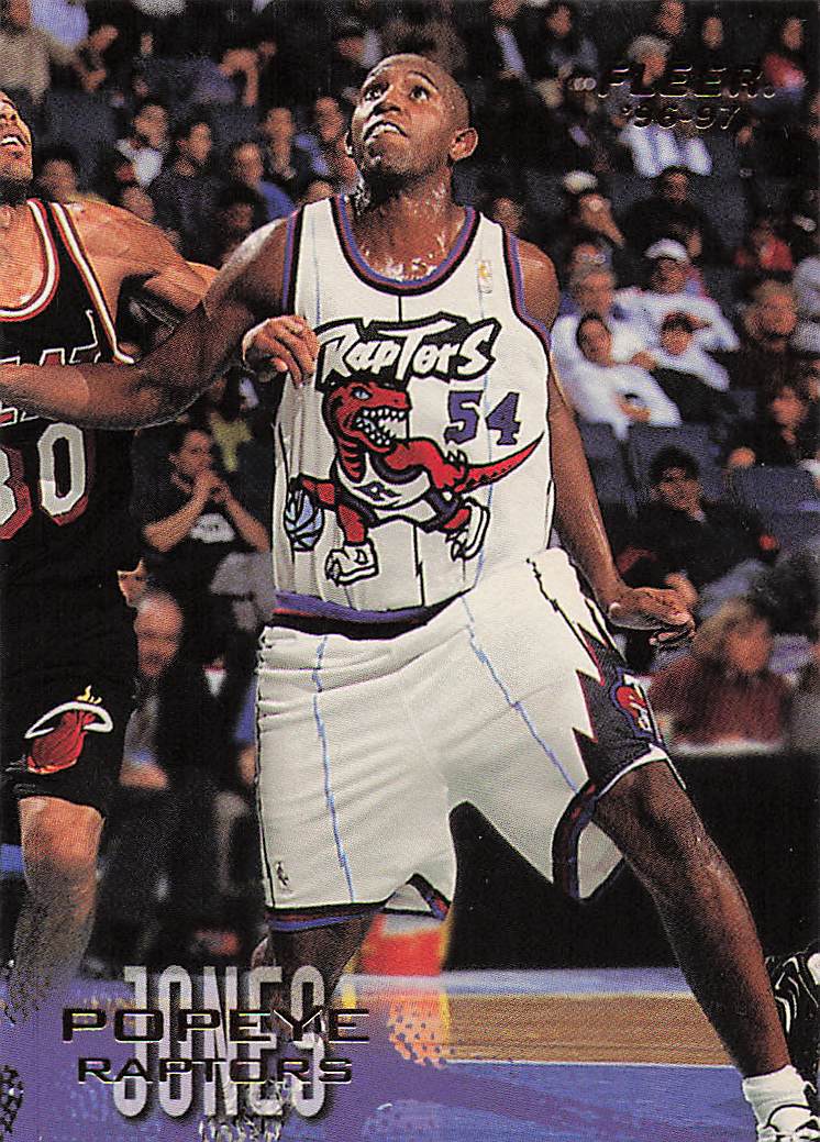 1996-97 Fleer Basketball Popeye Jones #255