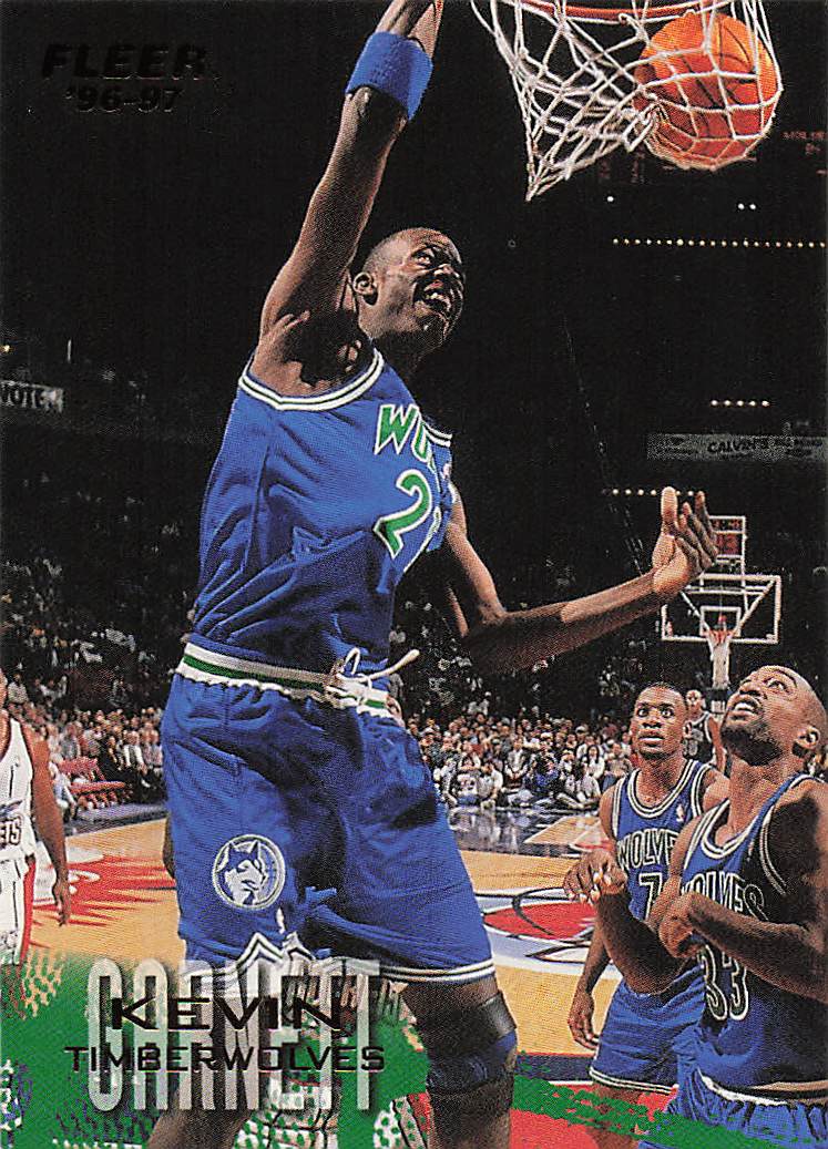 1996-97 Fleer European Basketball Kevin Garnett #64