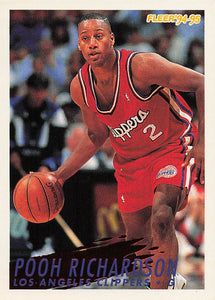 1994-95 Fleer European Basketball Pooh Richardson #106