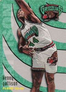1995-96 Fleer Basketball Kenny Gattison #274