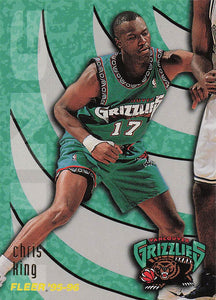 1995-96 Fleer Basketball Chris King #276