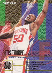 1995-96 Fleer Basketball Otis Thorpe #218