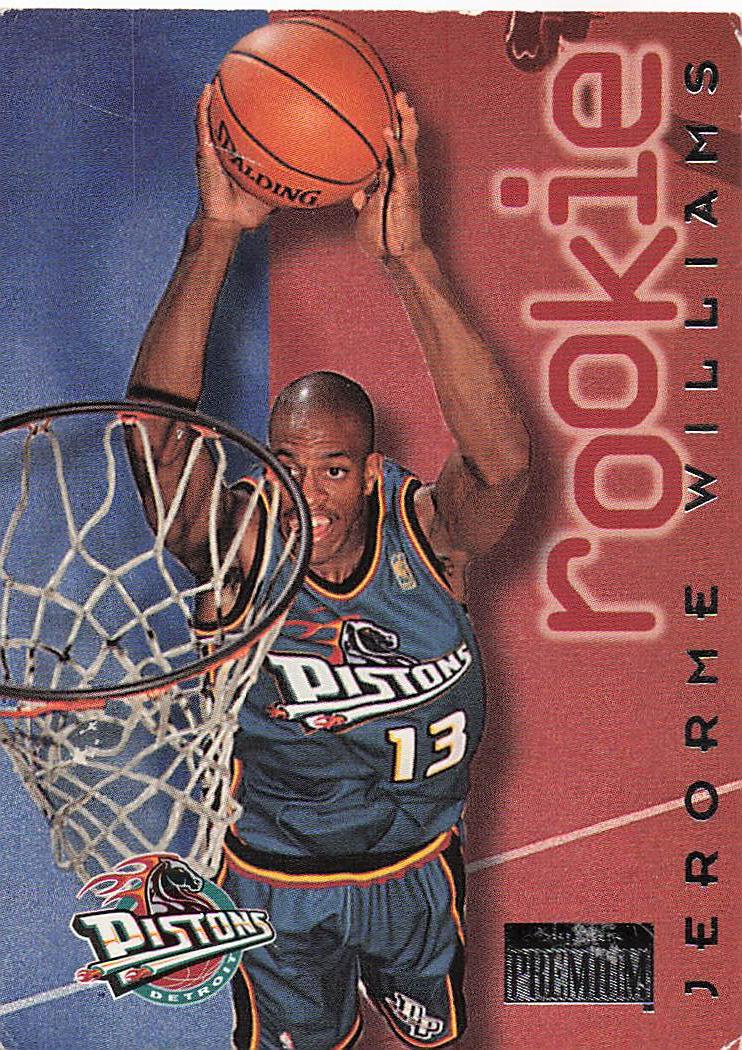 1996-97 SkyBox Premium Basketball Star Rubies Jerome Williams #238 Rookie