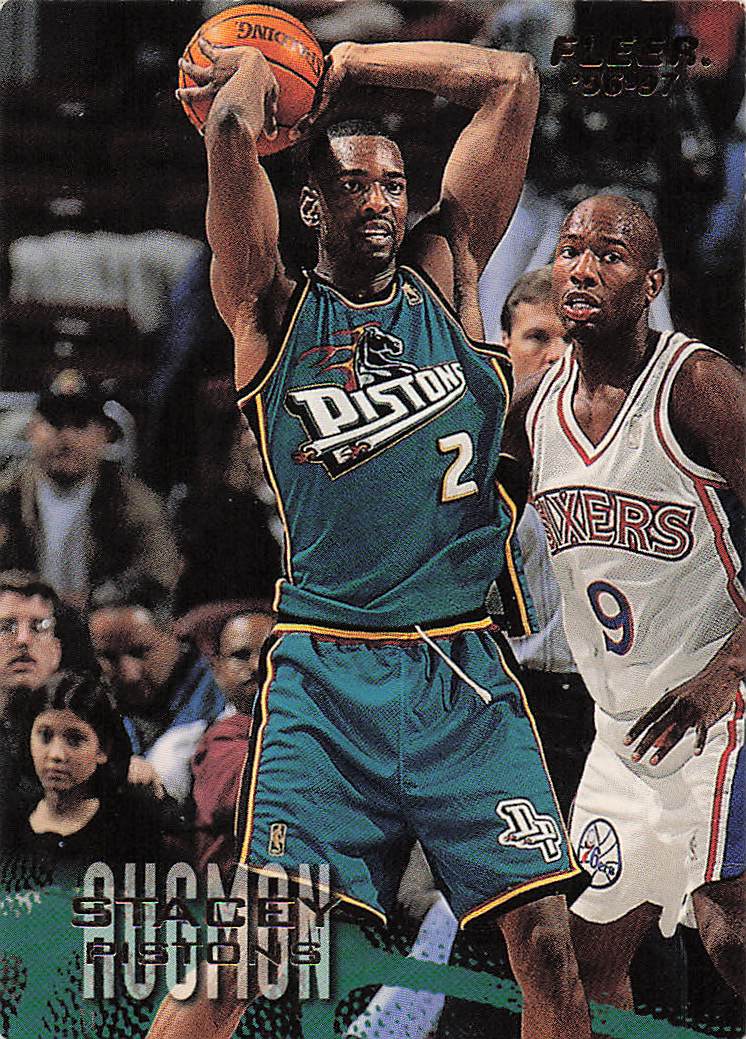 1996-97 Fleer European Basketball Stacey Augmon #208