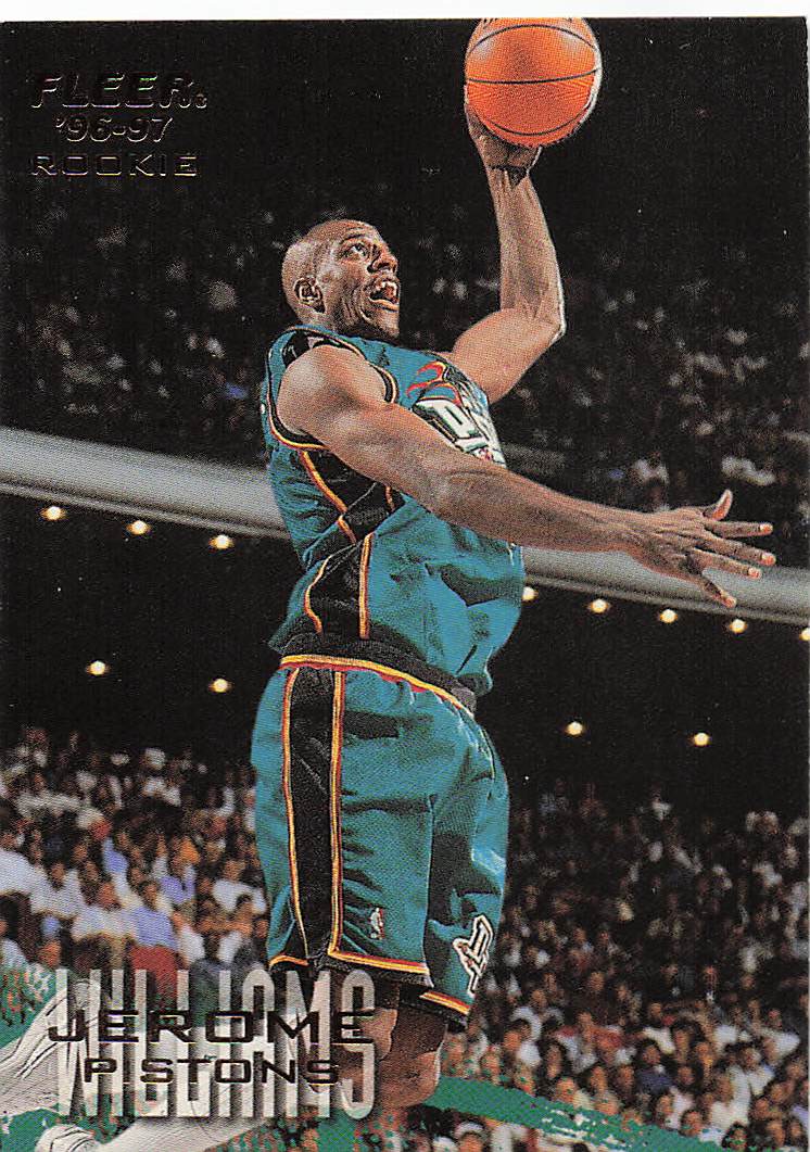 1996-97 Fleer Basketball Jerome Williams #184 Rookie