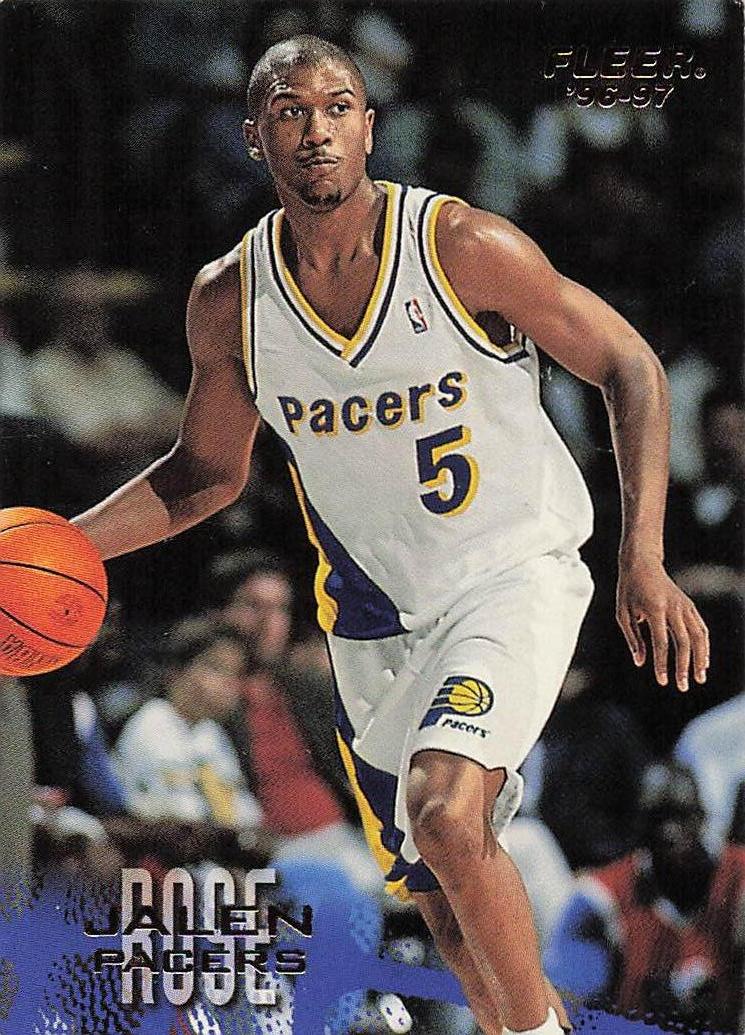 1996-97 Fleer European Basketball Jalen Rose #229