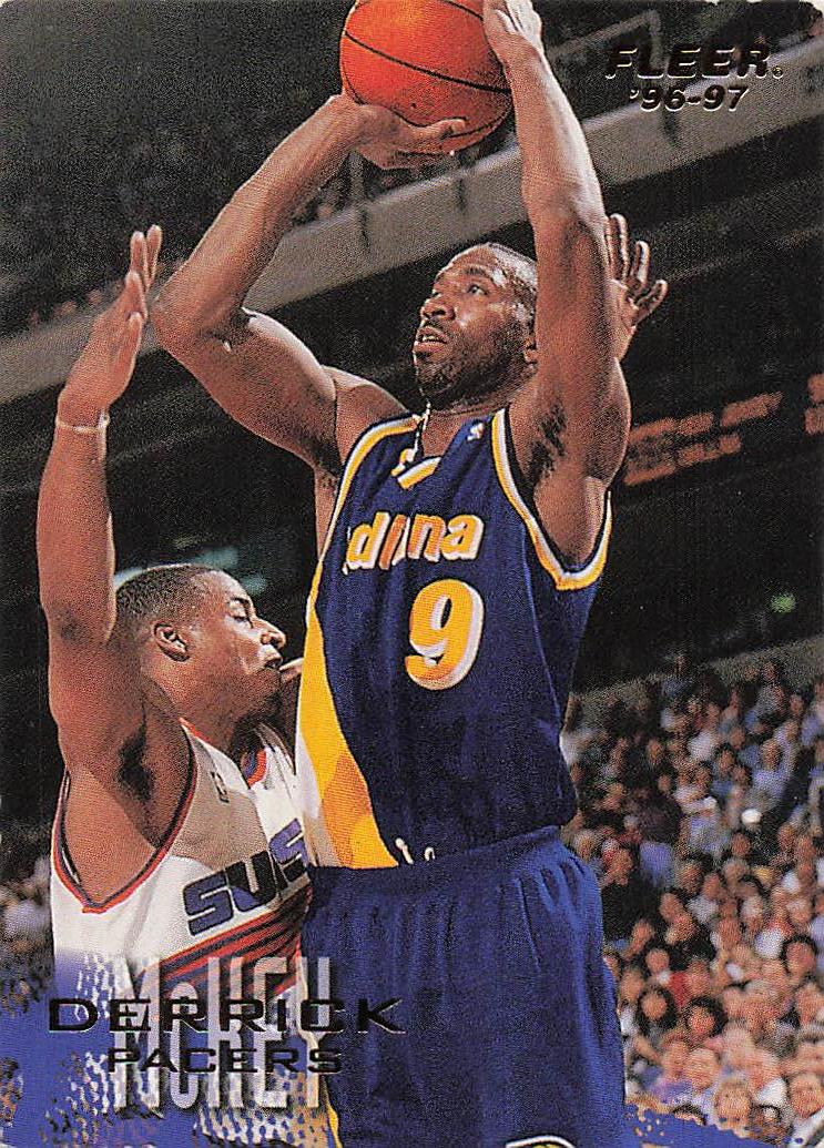 1996-97 Fleer Basketball Derrick McKey #45