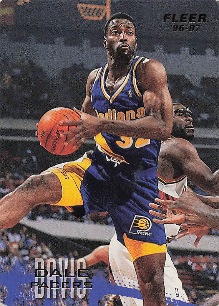 1996-97 Fleer Basketball Dale Davis #43