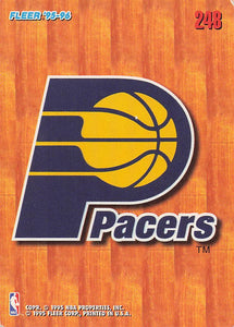 1995-96 Fleer European Basketball Indiana Pacers #248