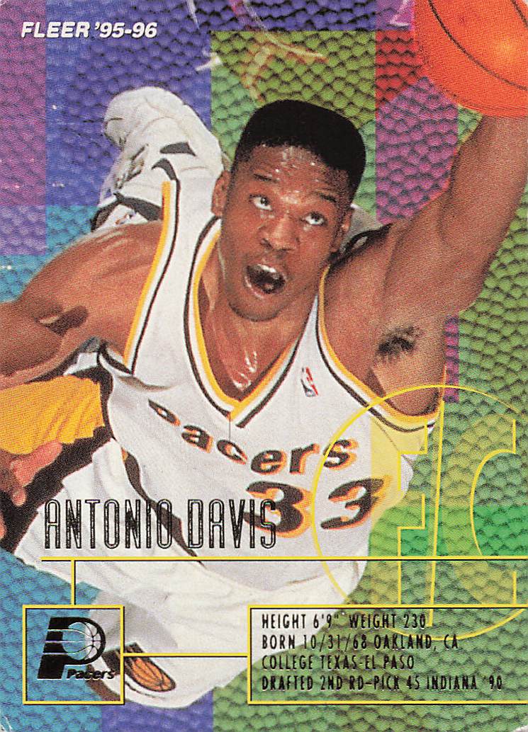 1995-96 Fleer European Basketball Antonio Davis #295
